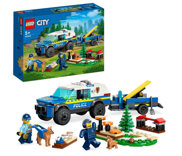 LEGO City 60369 Szkolenie psów policyjnych w terenie - 1091235 - zdjęcie